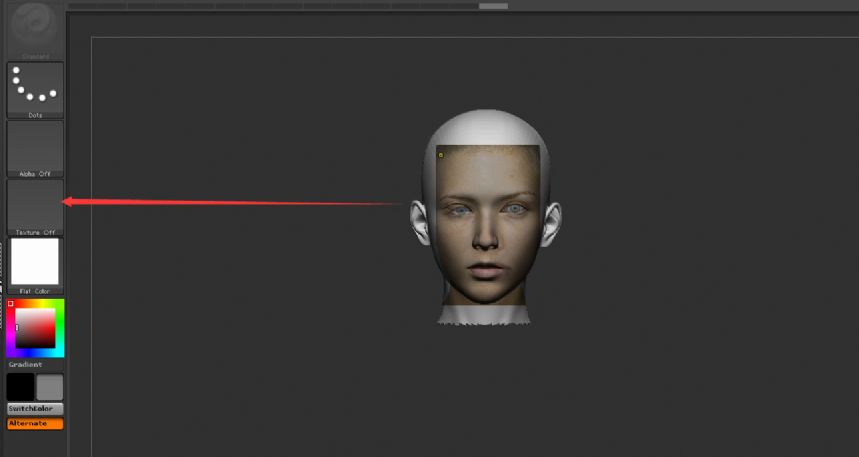 zbrush4r7ͶӰ@ʾDƬ(do)DƬǿյ