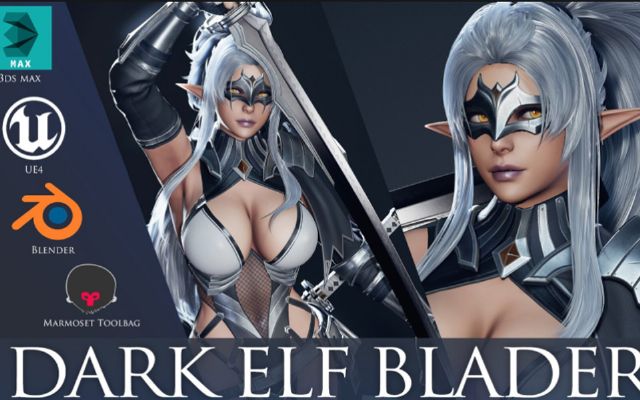 Ryanreos PBRnL(fng)ڰ`ʿDark Elf Blader