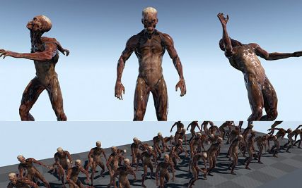 ̓4 ɫʬ(dng) TposeZombie1